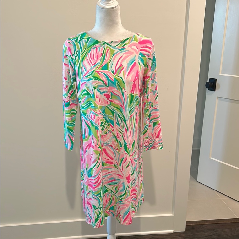 NWT Lilly Pulitzer M Ophelia dress Croc My World